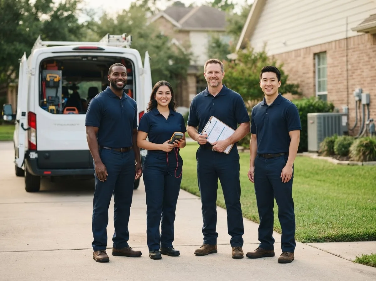 Certified HVAC technician near Bellaire, TX